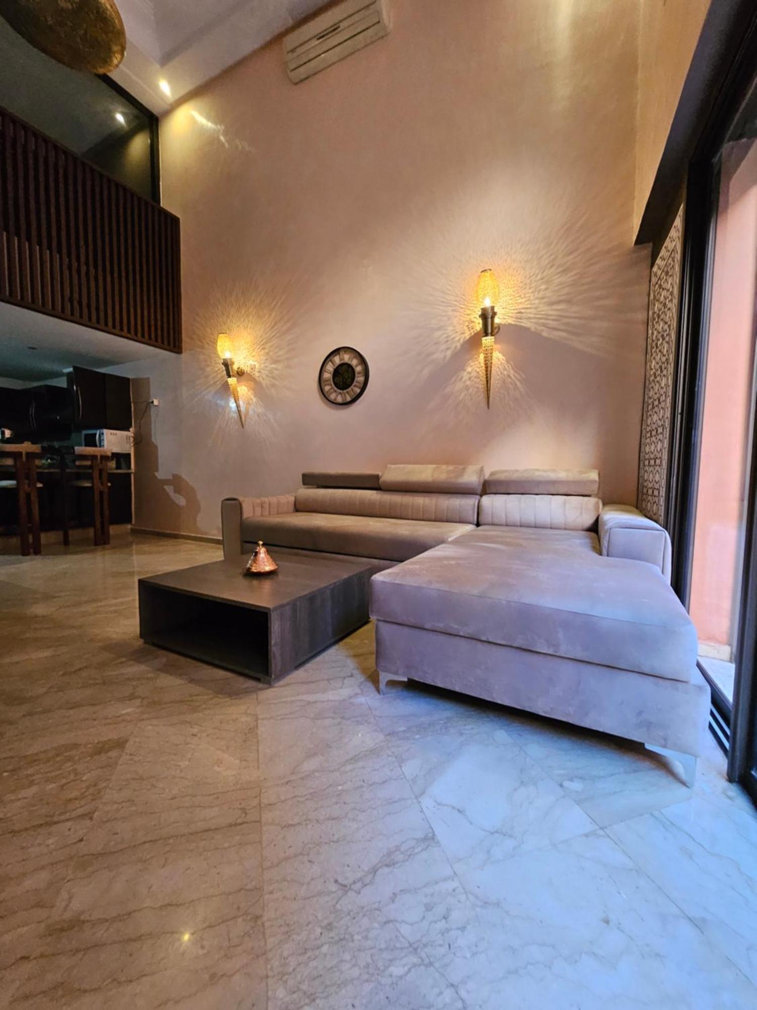 Charmant Duplex Au Coeur De Gueliz, Quartier Haut De Gamme De Marrakech Marrakesch Exterior foto